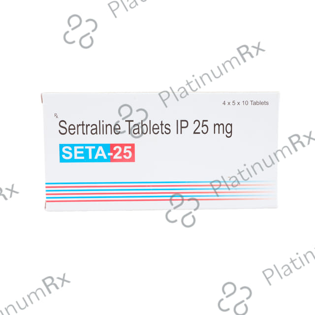 Seta 25mg Tablet 10s