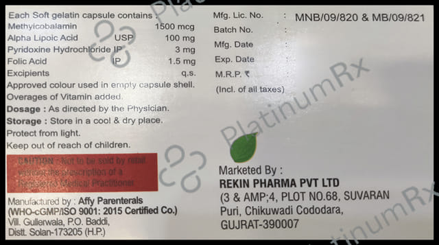Methy G Soft Gelatin Capsule 10s