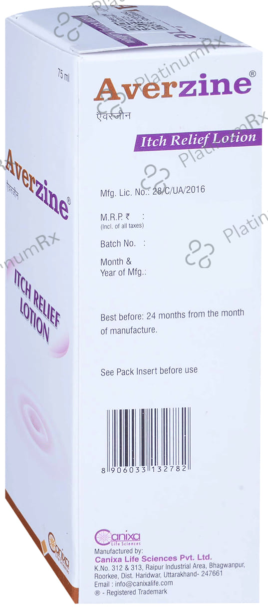 Averzine Itch Relief Lotion 75ml