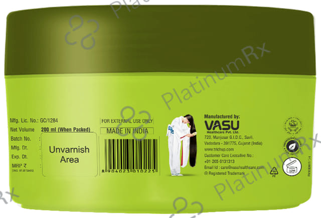 Vasu Trichup Hair Fall Control Herbal Hair Cream Regular