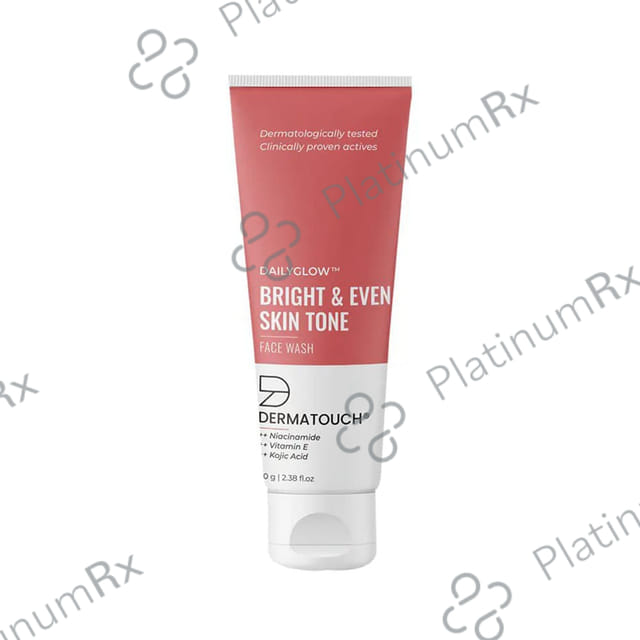 Dermatouch Dailyglow Bright & Even Skin Tone Face Wash 70 gm