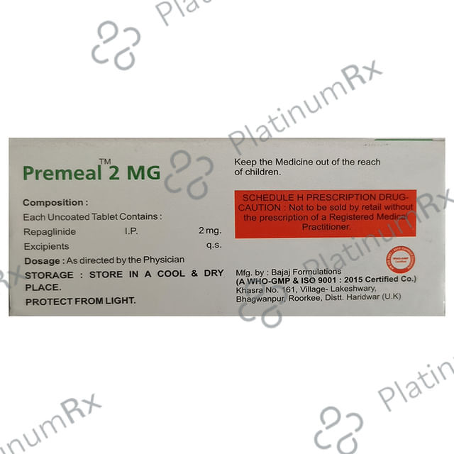 Premeal 2mg Tablet