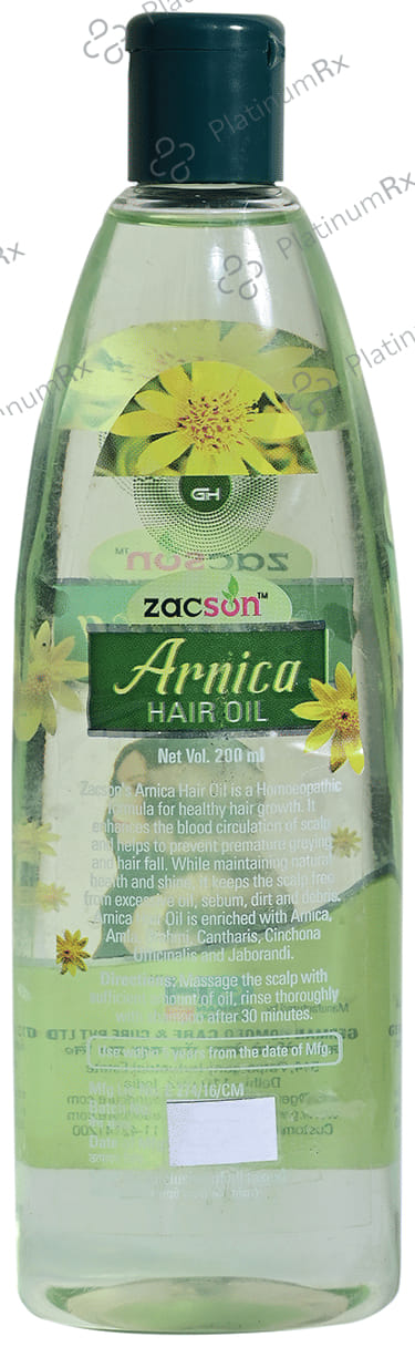 Zacson Arnica Hair Oil 200 ml