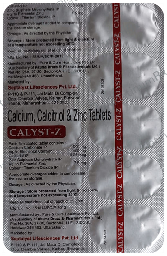 Calyst Z Tablet 10s