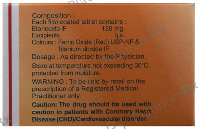 Etrobax 120mg Tablet 10s