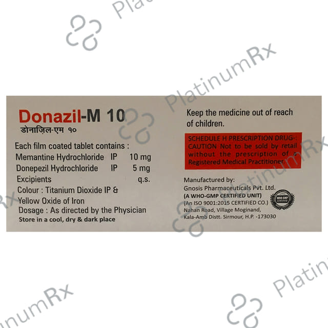 Donazil M 5mg/10mg Tablet