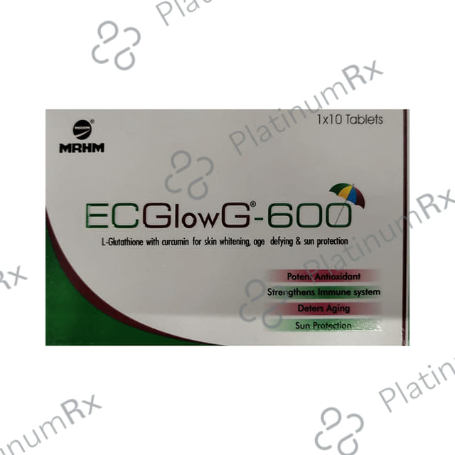 Ecglow G 600 Tablet 10s