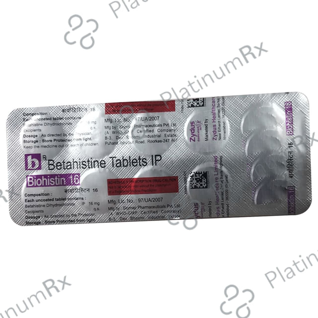 Biohistin 16 Tablet