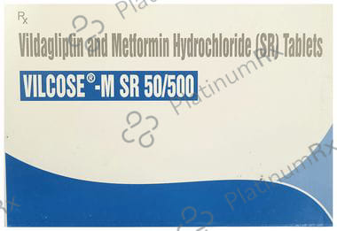 Vilcose-M SR 50/500 Tablet