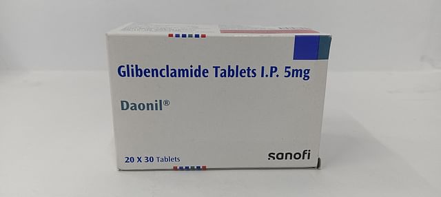 Daonil 5mg Tablet 30s