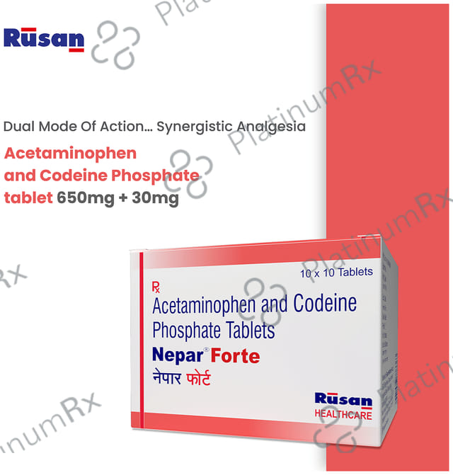 Nepar Forte 650mg/30mg Tablet