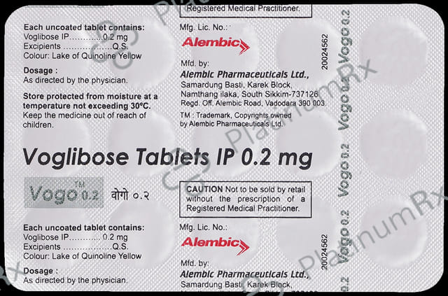 Vogo 0.2mg Tablet 15s