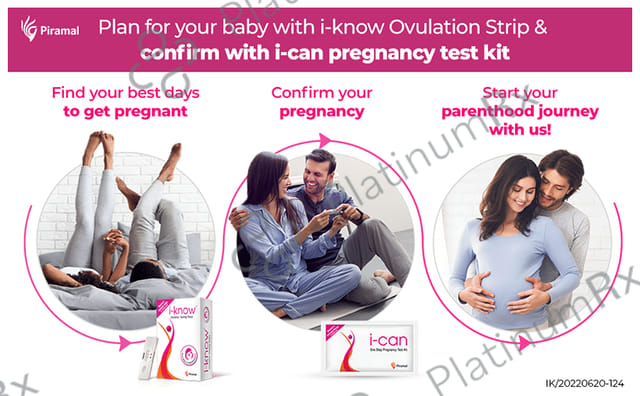 I Know Ovulation Testing Strip Kit 5s