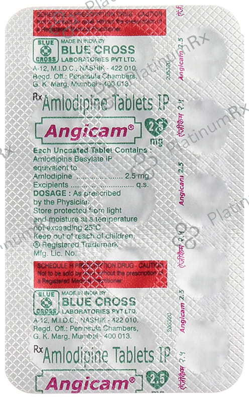 Angicam 2.5mg Tablet 15s