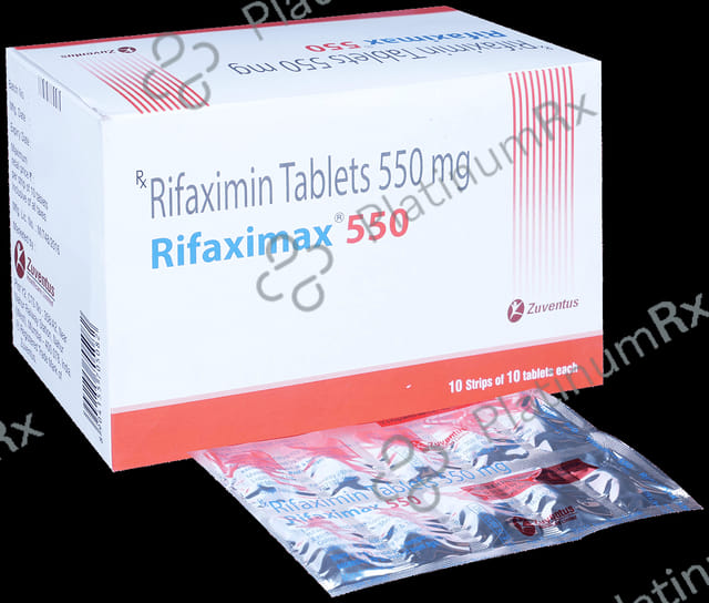 Rifaximax 550mg Tablet