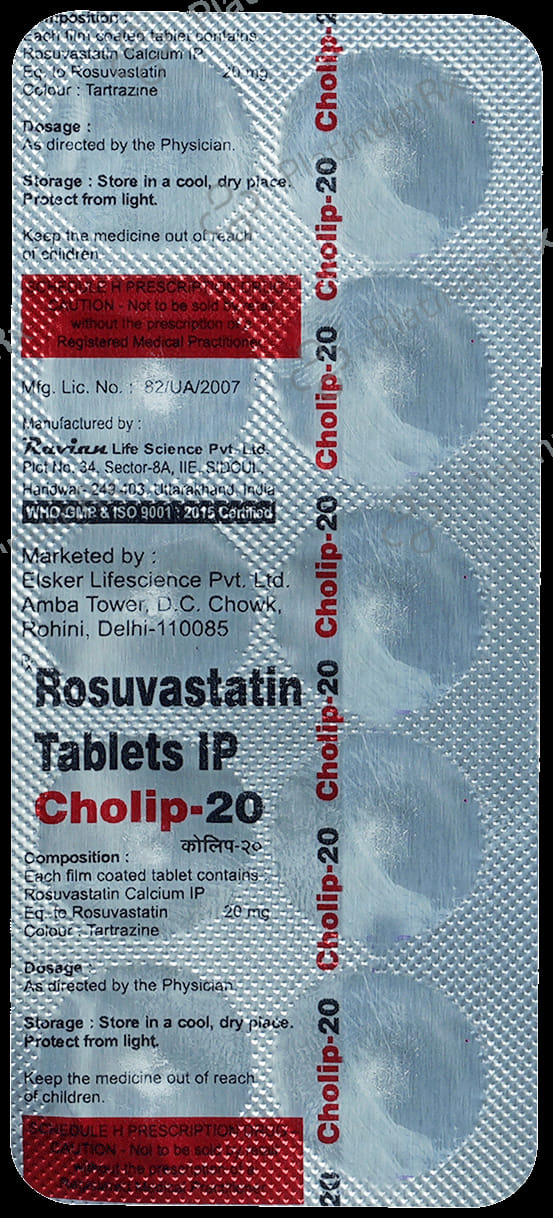 Cholip 20 Tablet