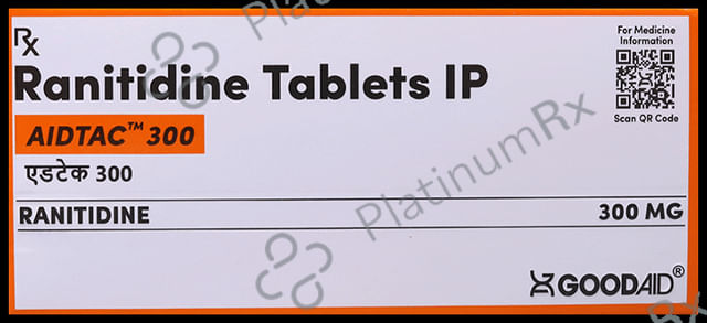 Aidtac 300mg Tablet 10s
