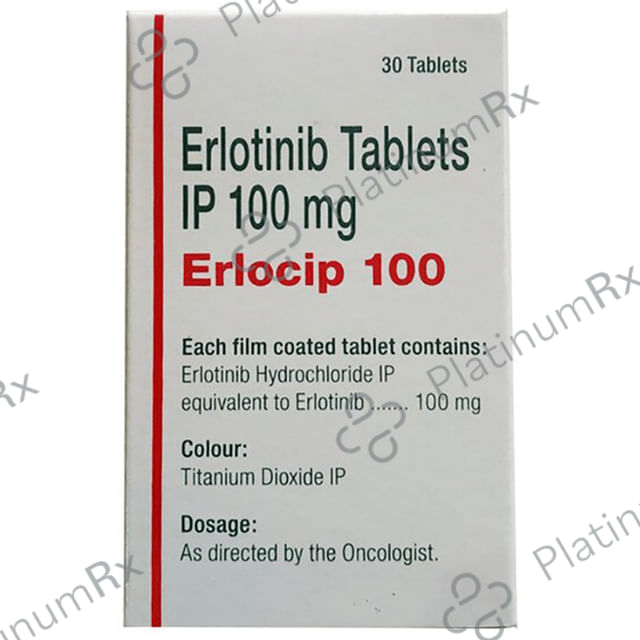 Erlocip 100mg Tablet 30s