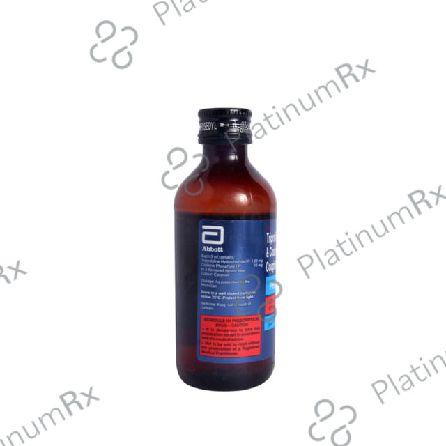 Phensedyl T 10/1.25mg Syrup 100ml