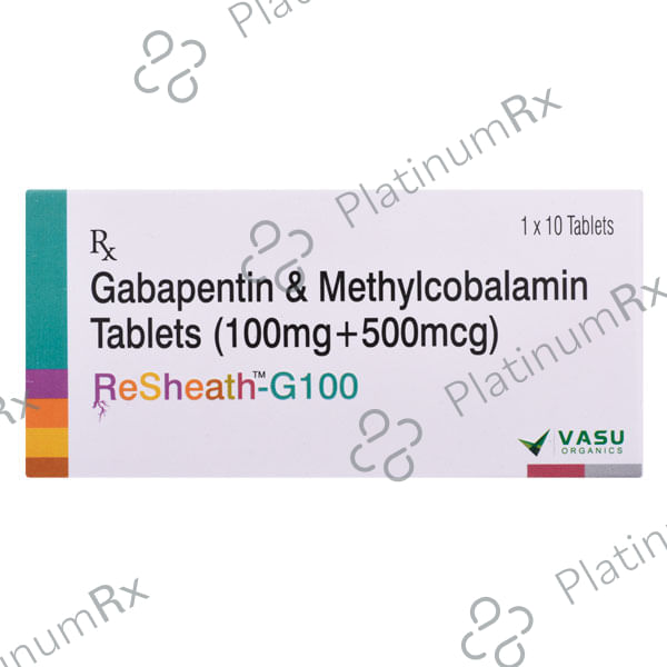 Resheath G 100mg/500mcg Tablet 10s