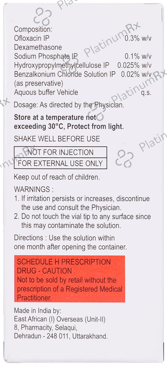 Oflokem D Eye/Ear Drop 10ml