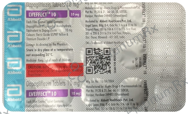 Lveffect 10mg Tablet 15s