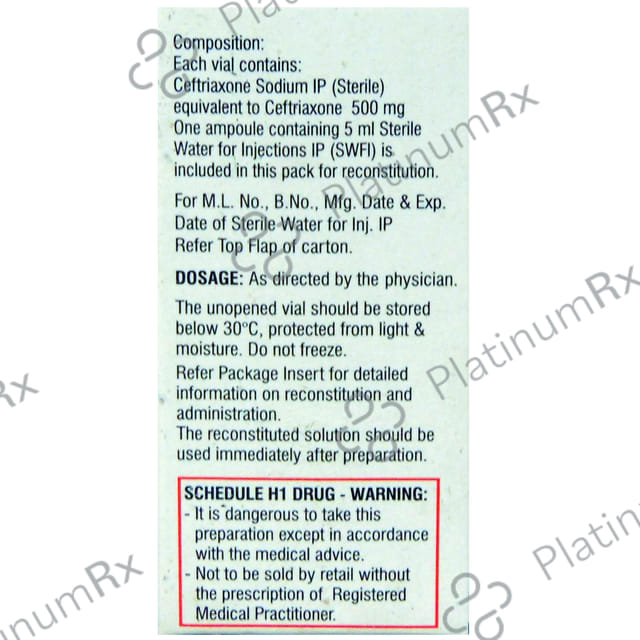 Oframax 500mg Injection