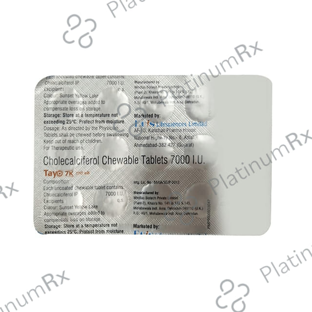 Tayo 7K Chewable Tablet