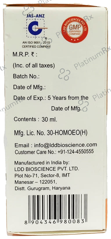 LDD Bioscience Sinus Drop