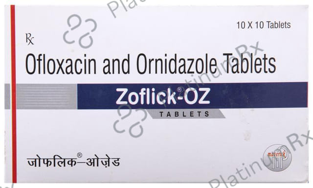 Zoflick OZ 200/500mg Tablet 10s