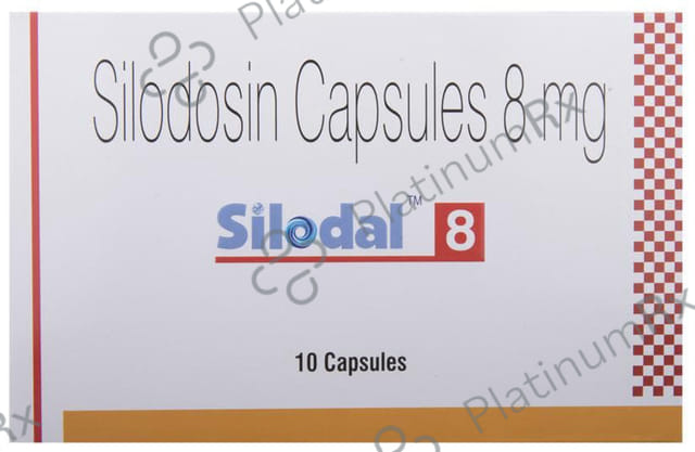Silodal 8mg Capsule 10s