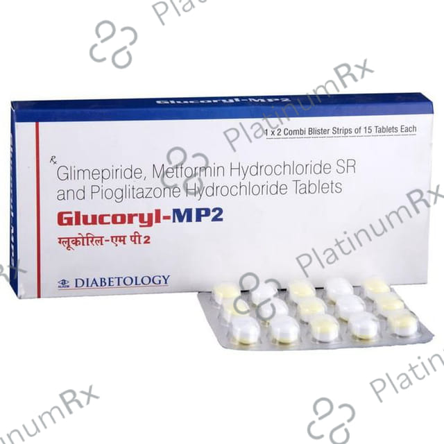 Glucoryl MP2 Tablet SR 15s