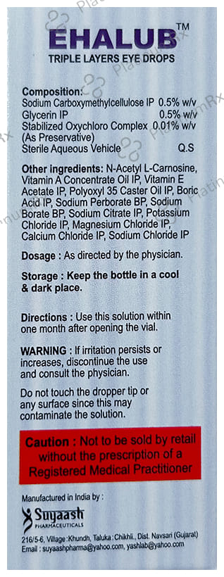 Ehalub Eye Drop 10ml