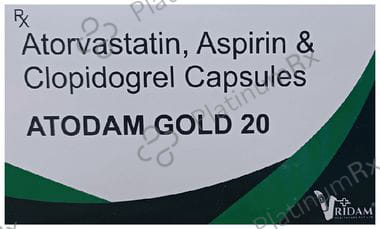 Atodam Gold 20/75/75mg Capsule 10s