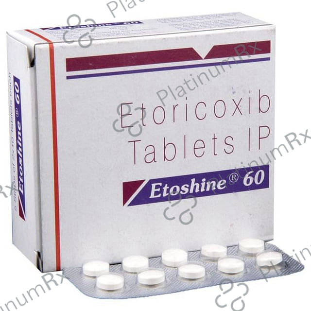Etoshine 60mg Tablet 10s