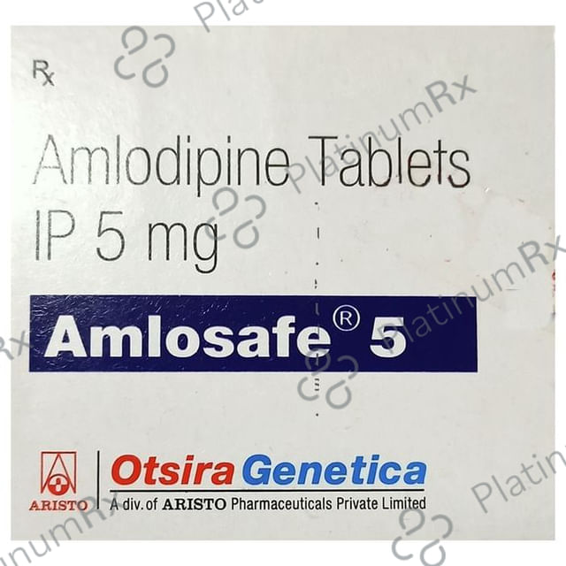 Amlosafe 5mg Tablet 15s