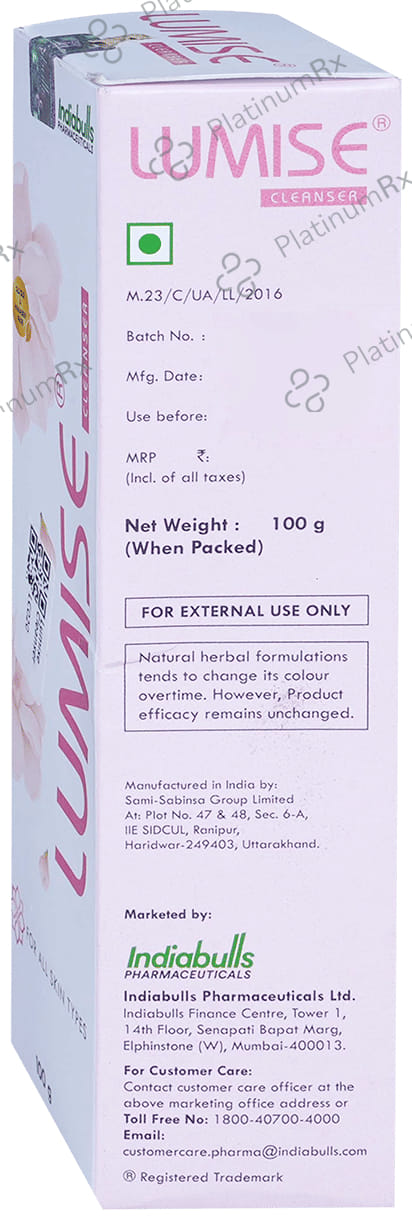 Lumise Cleanser 100gm