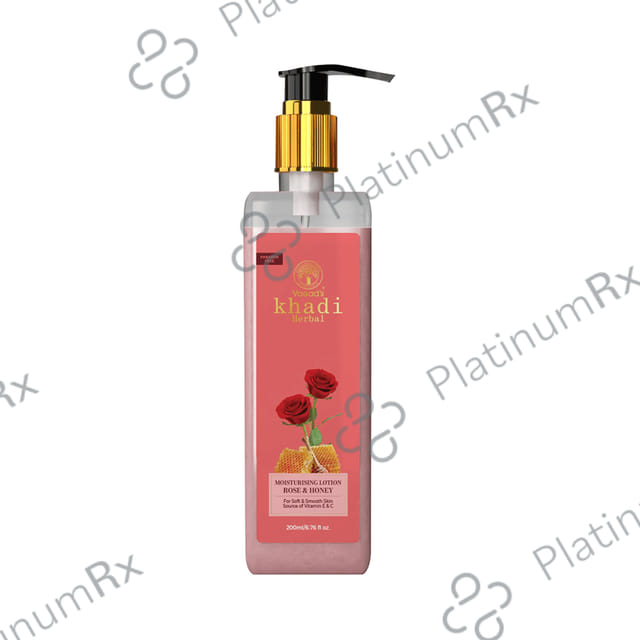 Vagad's Khadi Herbal Moisturising Lotion Rose and Honey