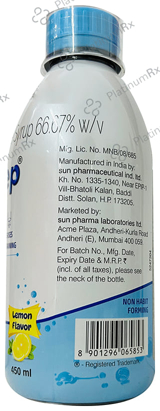 Lactihep 10gm Syrup 450ml