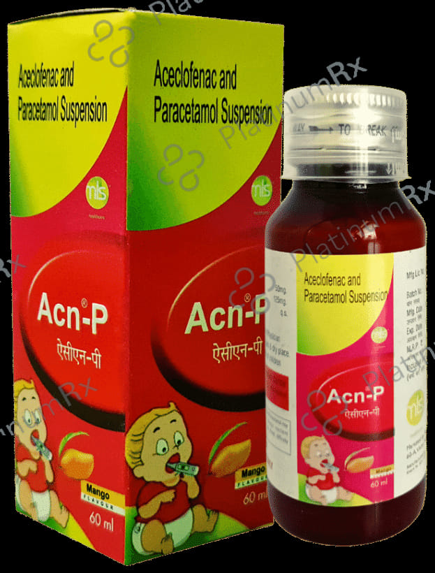 Acn P 50/125mg Oral Suspension Mango 60ml