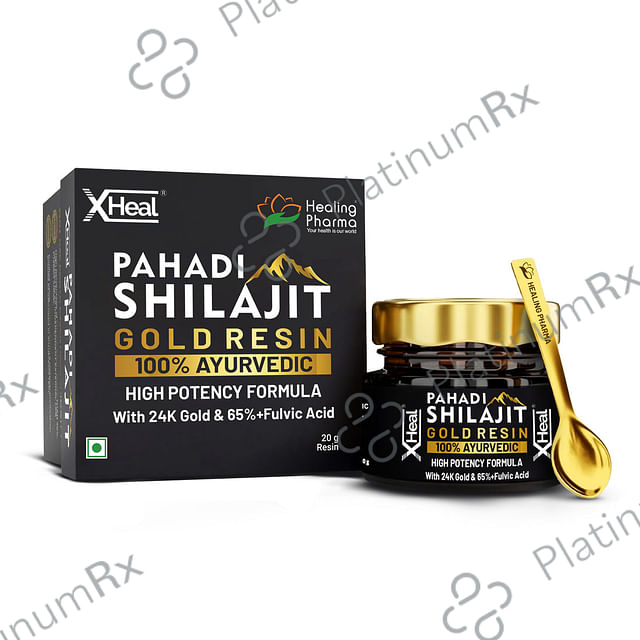 XHeal Pahadi Shilajit Gold Resin 20gm