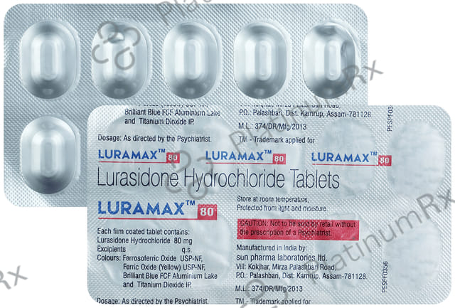 Luramax 80mg Tablet 10s