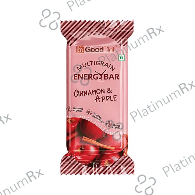 GoodDiet Cinnamon Apple Multigrain Energy Bar