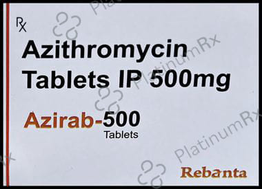 Azirab 500mg Tablet 3s Rebanta Healthcare Pvt. Ltd.