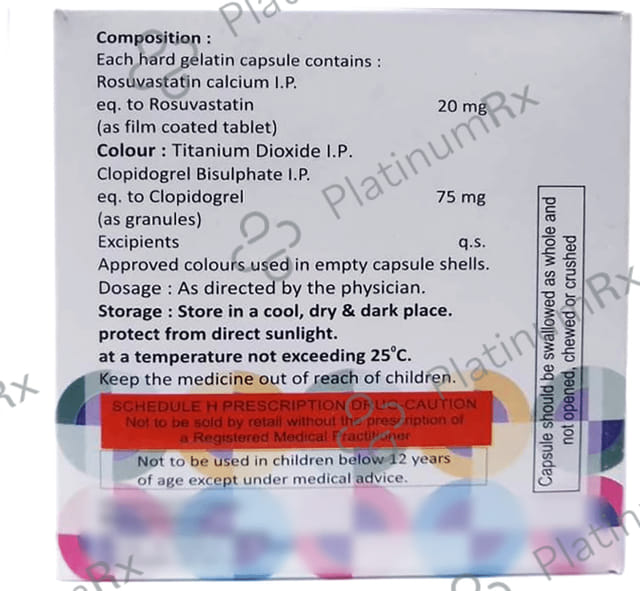 Accrosuv C 20/75mg Capsule 10s