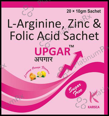 Upgar Powder Lemony Orange Sugar Free