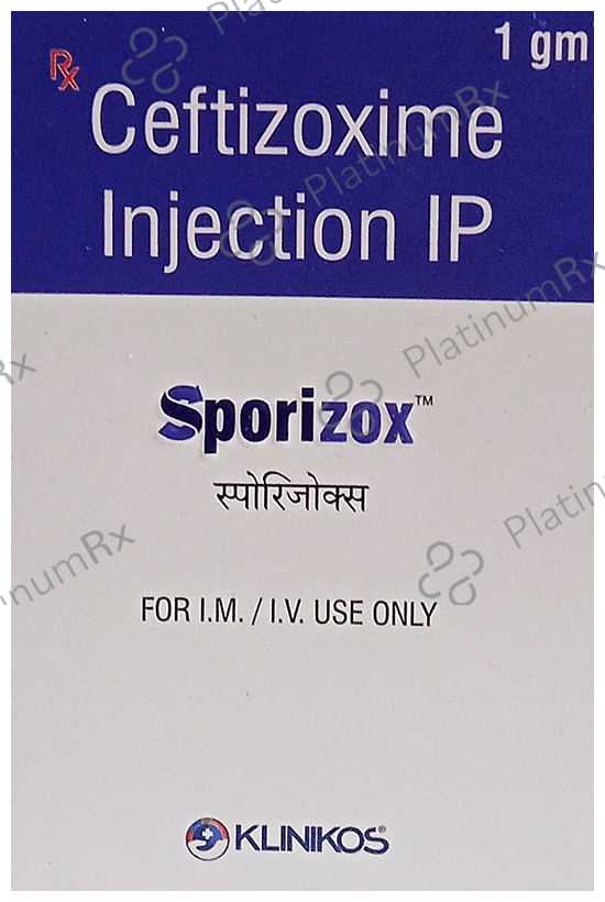 Sporizox Injection 1s