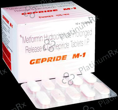Gepride M1 1/500mg Tablet PR 10s