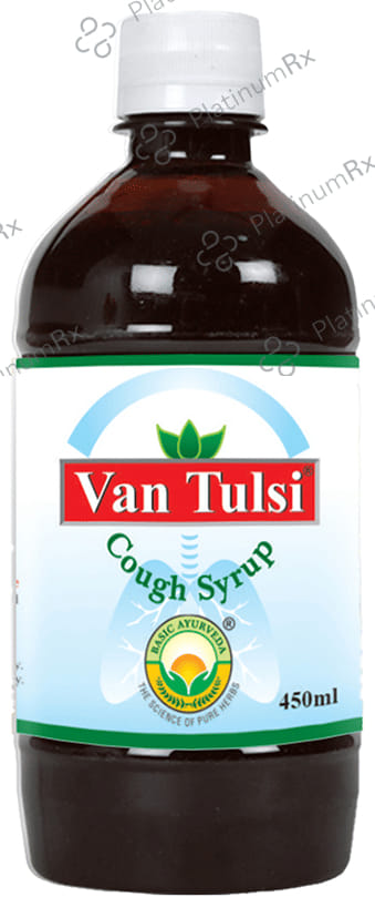 Basic Ayurveda Van Tulsi Cough Syrup 450 ml