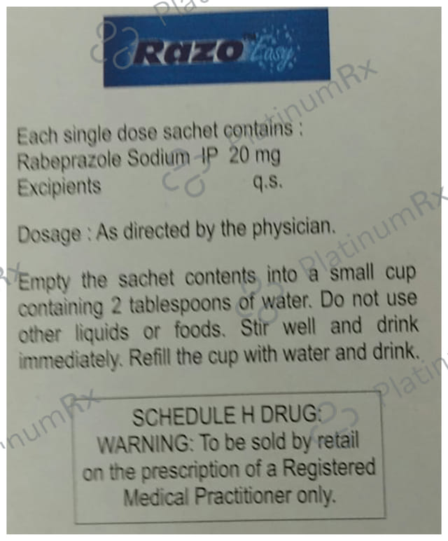 Razo Easy 20mg Sachet 3gm